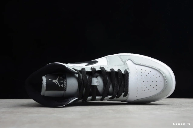 554724-092 Jordan Mid Grey AIR 1 Light Smoke 1206